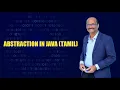 ABSTRACTION IN JAVA TAMIL