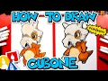 How To Draw A Cubone Pokemon