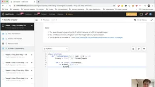 Leetcode - Number Complement Python