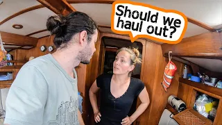 ⛵️We found salt water on our bilge! + Yabá’s crew visit #206