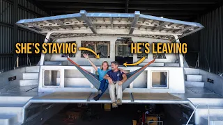 A MAJOR Shift In The Build…Aluminum Catamaran Build Pt. 40