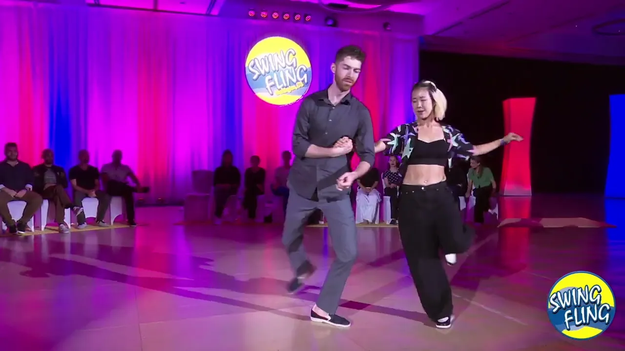 Swing Fling 2024 All Star Jack & Jill Aidan Keith Hynes & Heejung Jung