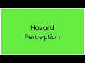 Hazard Perception - UK Theory Test