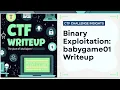 Tutorial PicoCTF 2025 191 Binary Exploitation babygame01