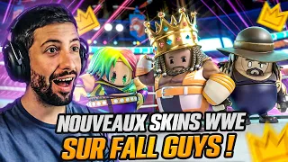 C'es SKINS WWE sont incroyable ! | Fall Guys