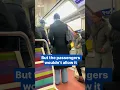 Furious passengers catch pickpocket on subway train