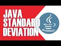 CALCULATE FOR STANDARD DEVIATION USING JAVA