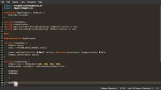 Objective-C Tutorial GNUstep App