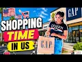 Shopping Time in USA Premium Outlet North Georgia Branded clothes America Full Vlog