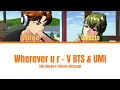 Download Lagu Wherever u r - V BTS \u0026 UMI (color coded) #sssboyskpop #sssgirlskpop