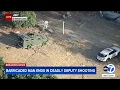 Deputies shoot and kill armed suspect who allegedly fired at SoCal Edison crew in San Bernardino Co