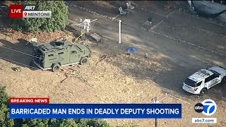 Deputies shoot and kill armed suspect who allegedly fired at SoCal Edison crew in San Bernardino Co