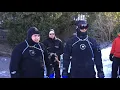 Ice diving with Float N Flag - Full