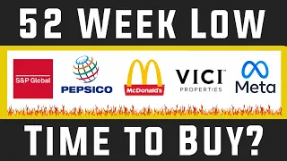 5 Dividend Stocks at a 52 Week Low