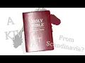 Holy Bible KJV Large Print from Scandinavia Publishing House