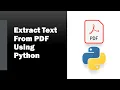 how to convert PDF file to TXT file using Python language