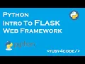 Python Flask Tutorial - Part 1 yusy4code