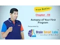 03-Autopsy of your First Java program