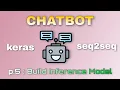 Chatbot using python machine learning part 5 Building Inference Model Predicting from seq2seq