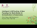 Intelligent LLM Routing A New Paradigm for Multi-Model AI Orchestration Chen Wang Huamin Chen