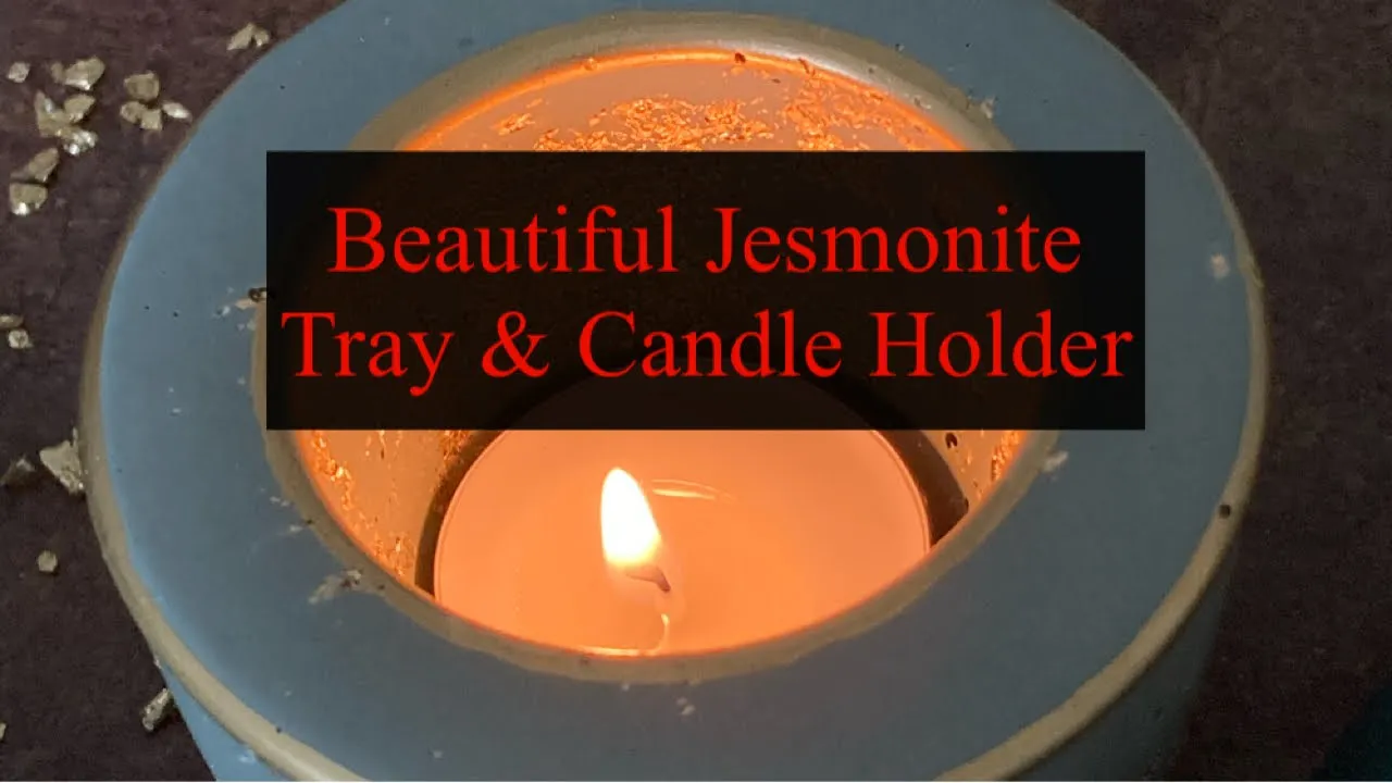 Set of 2 molds - Royal Coaster with candle holder