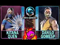 Download Lagu MK1 Kitana Quen (KITANA) VS Danilogomesp (SCORPION)🥊Mortal Kombat 1🥊4K 60ᶠᵖˢ