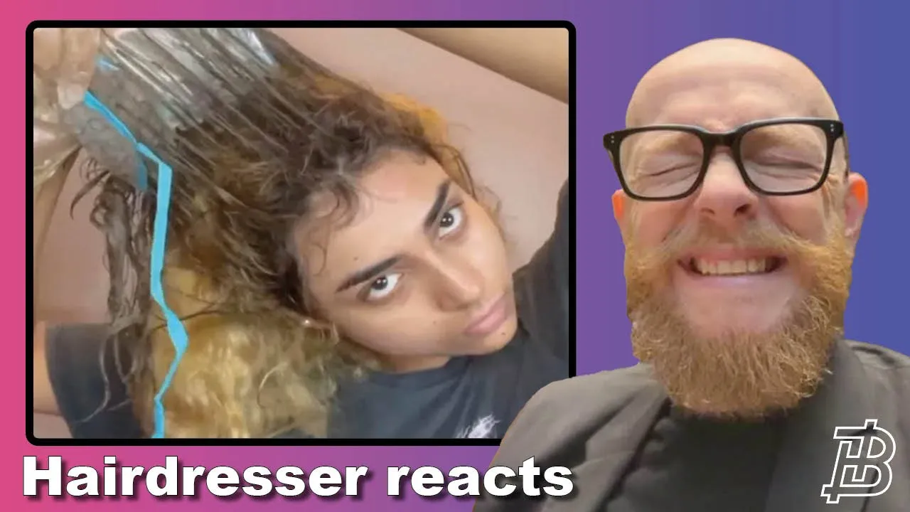 DIY Brown Cap Highlights Gone Hilarious?! Hairdresser Reacts to Hair Fails!