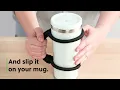 Adjustable Bungee Mug Handle by Chef s Pride Walter Drake