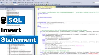SQL INSERT STATEMENT SQL TUTORIAL BEGINNER SQL TUTORIAL SQL INSERT TUTORIAL