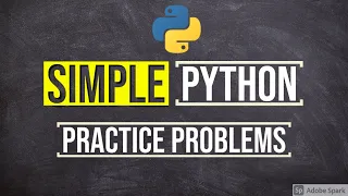 Python practice coding problems for beginners - Problem set