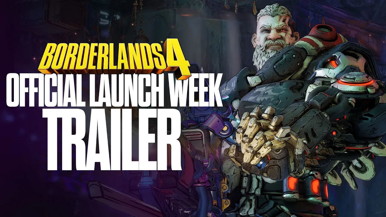 Borderlands — Borderlands 4 — Coming September 12 (YouTube video ad)