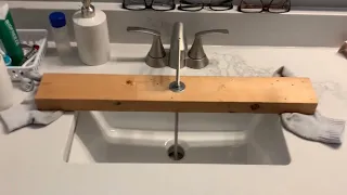 DIY Under Mount Sink Install