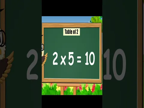 TABLE OF 2   | #shorts |  kidstart Tv