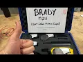 Brady M211 Label Printer Tool review