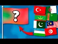 All Flags With Moon in ONE Flag Fun With Flags
