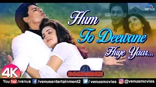 Download Hum To Deewane Huye - 4K Video | Shah Rukh Khan \u0026 Twinkle Khanna | Baadshah | 90's Hit Romantic Song MP3