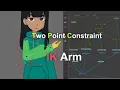 How to rig a Two Point Constraint Arm in Toon Boom Harmony
