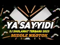 Download Lagu DJ SHOLAWAT YA SAYYIDI YA RASULULLAH FULL BASS HOREG MIDDLE NROTOK PARAH