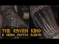 VIKING RAVEN SLEEVE LIKE YOUVE NEVER SEEN BEFORE