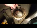 GMC Sierra 2003 Blower motor replacement How to Remove Test and Replace