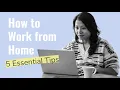 5 Essential Tips on How To Work From Home The Muse