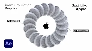 How Apple Makes Motion Graphics Look So Good (After Effects)