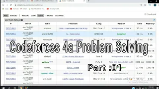 First time on Codeforces 4A Problem Solving Watermelon Solution C Programming Bangla