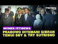 Download Lagu [FULL] Momen Istimewa Prabowo Ditemani Gibran Hormat ke SBY \u0026 Try Sutrisno, Cek Pasukan di HUT Polri