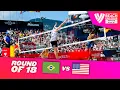 Download Lagu Evandro/Arthur vs. Partain/Benesh - Round of 18 Highlights | Gstaad 2025 #BeachProTour