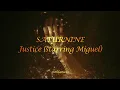 Justice - Saturnine (Starring Miguel) (Lyrics + FX)