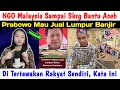 Lagu MALU DENGAN NGO MALAYSIA YANG MASIH ADA SAMPAI SEKARANG, PRABOWO MALAH FIKIR JUAL LUMPUR