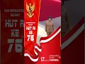 Download Lagu vidio menyambut HUT RI yang ke - 76 tahun pada 17 Agustus 2021