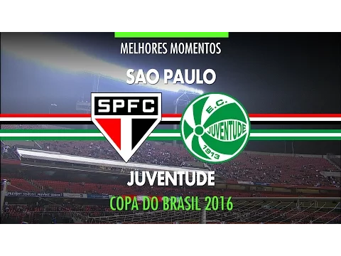 Download MP3 Melhores Momentos - São Paulo 1 x 2 Juventude - Copa do Brasil - 24/08/2016