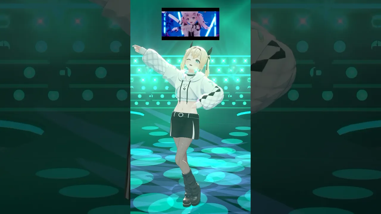 こんこよの#シアワセコヨリニウム 踊ったぞ?てんさいてんさ～い❣#shorts #踊ってみた #dance #風真いろは #ホロライブ